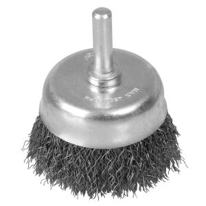 141746 CARDA COPA ONDULADA ALAMBRE DELGADO 3" X 0.30 CON ZANCO 1/4" FOY