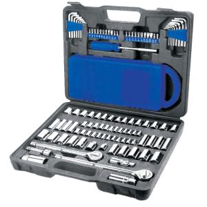 JDA-110 JUEGO DE DADOS Y ACCESORIOS AUTOCLE DE 110 PIEZAS MIKELS