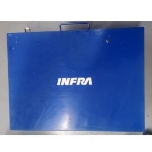 4295-CAJA CAJA METALICA TIPO PORTAFOLIO AZUL INFRA