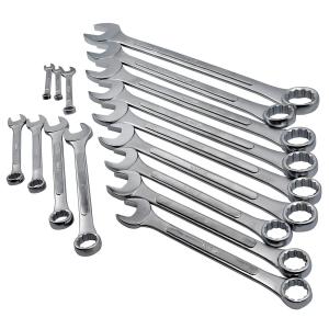 KN3200-16S 10486 JUEGO DE LLAVES DE COMBINADA STD 16 PZAS 1/4" A 1-1/4" KNOVA