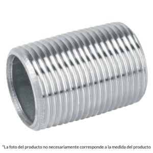 48789 CG-474 NIPLE DE ACERO GALVANIZADO 1-1/4" CUERDA CORRIDA FOSET