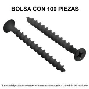 44348 PIJ-1025 BOLSA CON 100 PIJAS #10 X 1" MULTIUSOS FIERO