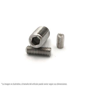 M8x1.25x12mm OPRESOR ALLEN INOX 8 X 12 mm NACIONAL